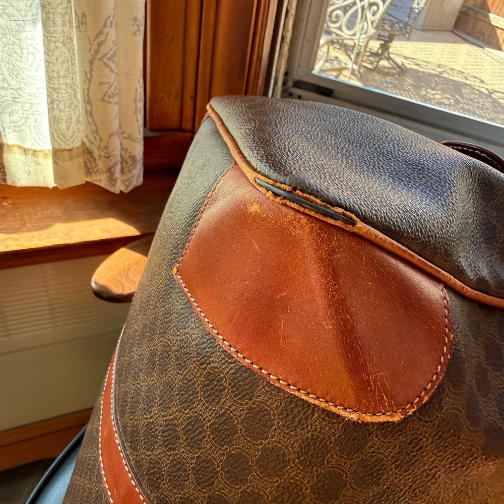 Celine Triomphe Monogram Weekender - Picture 5 of 9